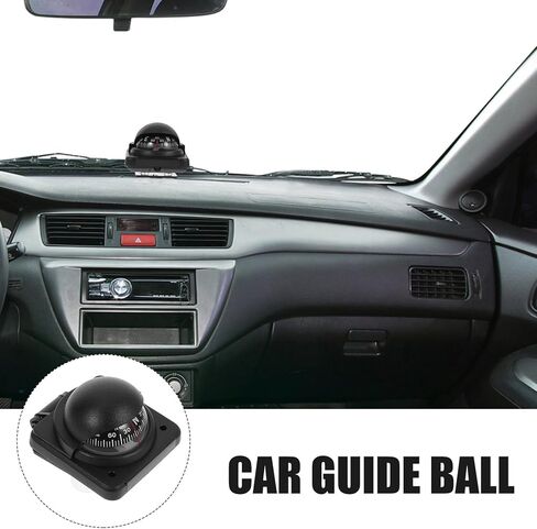 Car Compass Ball Dash Mount Magnetic Automotive Dashboard Compass with Adjustable Declination for Vehicle and Boat Navigation in Saudi Arabia