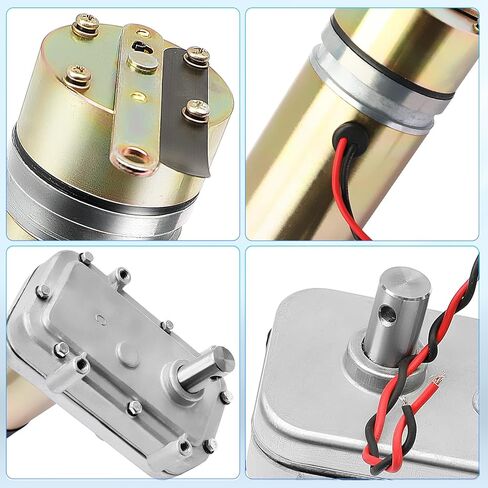 محرك منزلق للخارج من Power Gear، PN 523900 523143 523983 521976 محرك علبة التروس البديل للمنزل | عمود مزدوج في الحائط، نسبة تروس 131:1، 12 فولت تيار مستمر، مناسب لـ Lippert | يصلح لقوافل RV in Kuwait