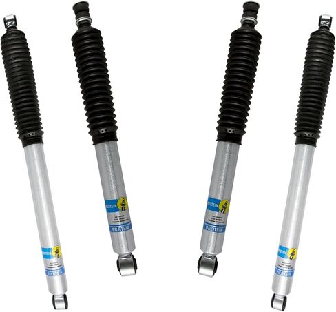 مجموعة بيلشتاين من الصدمات الأمامية والخلفية B8 5100 Series المتوافقة مع 2005-2016 F250/F350 4WD مع 2 بوصة أمامية و0-1 بوصة خلفية | سهلة التركيب | أداء سلس in Kuwait