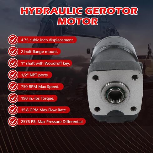1 قطعة 211-1011-002 211-1011-001 صمام توجيه المحرك الهيدروليكي لـ Eaton Char-Lynn 3 6 12 Series 4.75 بوصة مكعبة الإزاحة in Kuwait