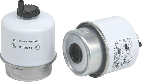 2 Pack of 87801434 Fuel Filter Secondary Fuel Water Separator Replaces Compatible with New Holland L865 LS180 LS190 LX865 LX885 LX985 L885 3960 4630, Ford 3930 4630 345D 445D 545D 304T in Saudi Arabia