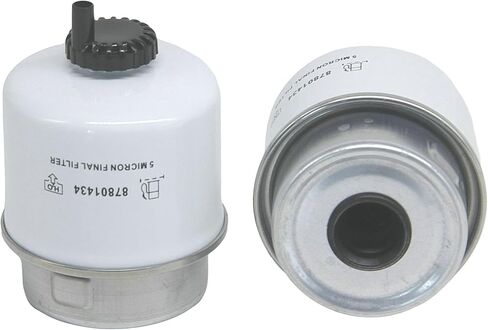 2 Pack of 87801434 Fuel Filter Secondary Fuel Water Separator Replaces Compatible with New Holland L865 LS180 LS190 LX865 LX885 LX985 L885 3960 4630, Ford 3930 4630 345D 445D 545D 304T in Saudi Arabia