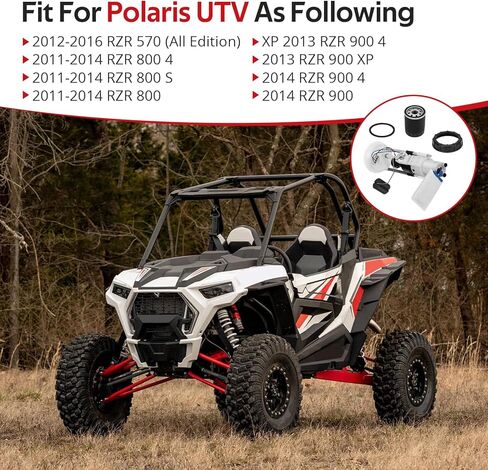 JAVIK مجموعة مضخة الوقود وفلتر الزيت لـ Polaris RZR 570 800 900 2011-2016 O.E.M #47-1011 2204403 in Kuwait