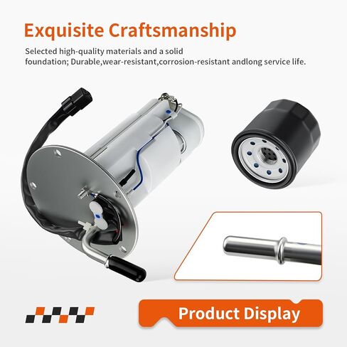 مضخة وقود عالية الأداء + فلتر زيت لـ Kawasaki Vulcan 900 Classic Custom VN900 B/C/D 49040-0818 49040-0022 in Kuwait