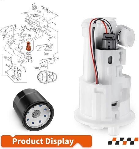 Fuel Pump Assembly & Oil Filter For Yamaha YZF-R1 2007-2008 YZF-R6 2008-2010 4C8-13907-01-00 4C8-13907-00-00 in Saudi Arabia