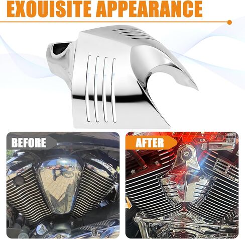 Chrome Horn Cover for Harley Davidson Softail Sportster Trike Touring Road King Electra Glide Dyna Big Twins V-Rods Stock Cowbell Horns 1992-2020 Models in Saudi Arabia