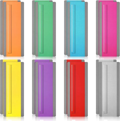 16 Pcs Guided Reading Strips Colored Highlight Overlays Bookmark Reading Guide Line Trackers Teacher Educational Supply Assistant Tools for Classroom Dyslexia Kids in Saudi Arabia