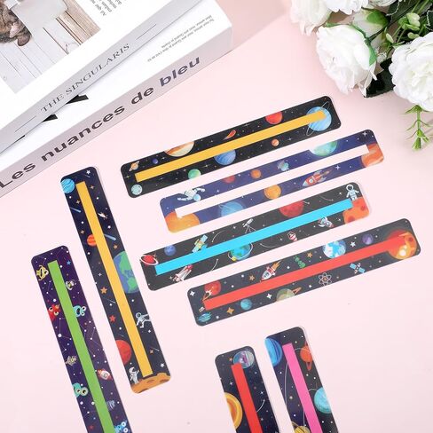 8PCS Guided Reading Strips,Dyslexia Tools for Kids Reading Trackers for Kids Highlight Line Readers for Students,Teacher Education Supplies in Saudi Arabia
