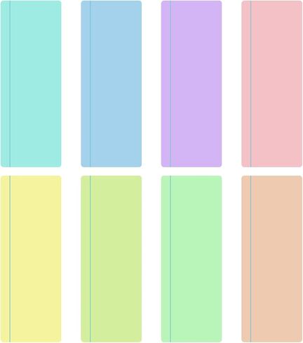 8PCS Guided Reading Highlight Strips,Shimmeroo Dyslexia Overlays Reading Tools Readings Tracker with Line,Colored Overlays for Dyslexia,Visual Strain in Saudi Arabia