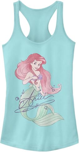 تي شيرت Ariel Watercolor Signature Racerback بدون أكمام من Disney Junior in Kuwait