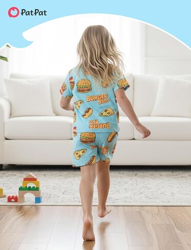 PATPAT Family Matching Short Sleeve Pajama Sets - Perfect for Family Photos & Holiday Celebrations in Saudi Arabia