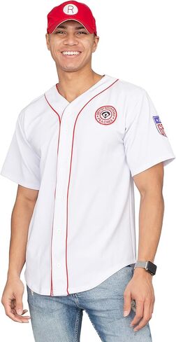 دوري خاص بهم من قميص وقبعة روكفورد بيتشز AAGPBL البيسبول للرجال in Saudi Arabia