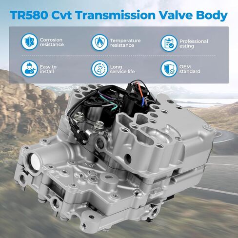 TR580 CVT Transmission Valve Body Assembly Compatible with Subaru Exiga Forester Impreza Levorg Outback XV Crosstrek,Replace 163740B 31825AA050,31825AA051,31825AA052 in Saudi Arabia
