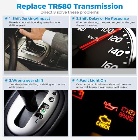 TR580 CVT Transmission Valve Body Assembly Compatible with Subaru Exiga Forester Impreza Levorg Outback XV Crosstrek,Replace 163740B 31825AA050,31825AA051,31825AA052 in Saudi Arabia