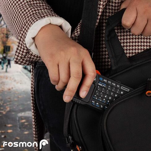 لوحة مفاتيح رقمية Fosmon 22 مفتاحًا، محول USB لاسلكي 2.4 جيجا هرتز Numpad، وظيفة اختصار عشرة مفاتيح ومفتاح التشغيل السريع، مسافة جهاز تصل إلى 33 قدمًا، متوافقة مع الكمبيوتر المحمول بمنفذ USB، الكمبيوتر الشخصي، سطح المكتب، Surface Pro، الكمبيوتر المحمول in Saudi Arabia