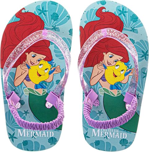 Josmo Gabbys Dollhouse Hello Kitty Frozen Little Mermaid Moana Minnie Mouse Lilo Stitch Flip Flops مع صنادل خلفية للفتيات أحذية الصيف الشاطئ وحمام السباحة مقاس 5-10 طفل صغير / 11-13 طفل صغير in Saudi Arabia