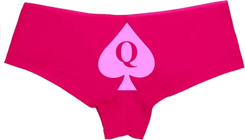 Knaughty Knickers Queen of Spades شعار بويشورت سراويل داخلية وشم بي بي سي QofS in Saudi Arabia