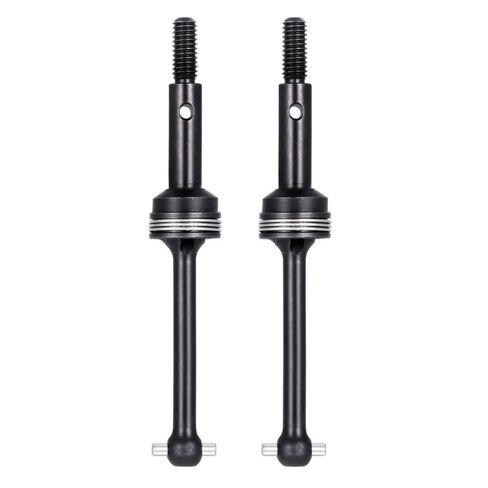 Black Steel Front Rear Axle Drive Shaft Driveshaft Compatible with 1 10 Scale RC Crawler Car Replacement Parts(Rear Axle CVD) in Saudi Arabia