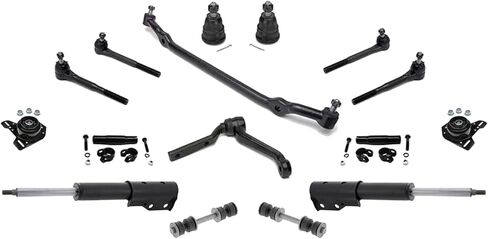 Front Suspension & Chassis 16pc Kit for Chevy for Pontiac for Firebird 1982-1992 82-92 K6145T 134295 DS1049 ES2226RL 331820 ES2227RL ES2032 K6249 CL14080729 K5252 in Saudi Arabia