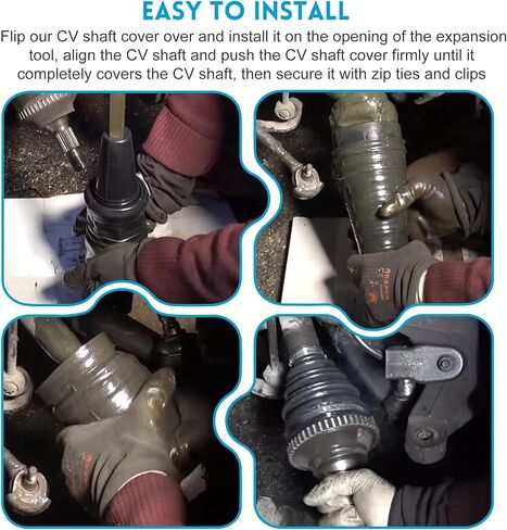 2PCS CV Boot Repair Kit with Expander Tool and Clamps & 6 Cable Ties in Saudi Arabia