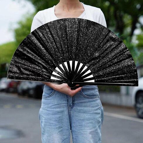 Folding Hand Fans, Handheld Portable Boots on the Ground Hand Fan for Festival Wedding Decorative Line Dancing in Saudi Arabia