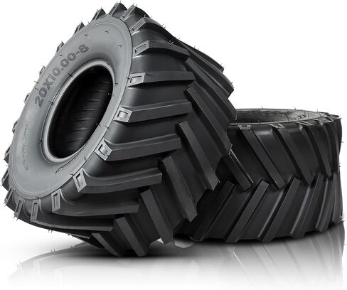 إطارات جزازة العشب 16x6.50-8 4PR 16x6.50x8 AG إطارات الجرارات الزراعية لجرارات الحديقة وجزازة الركوب، مجموعة من 2 in Kuwait