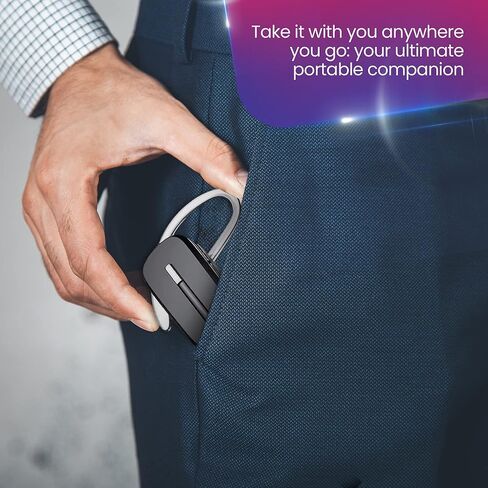 مجموعة حامل شحن سماعة الرأس وسماعة الرأس اللاسلكية Plantronics CS540 - متوافقة مع هواتف مكتب NEC DSX 34B، والرد الإلكتروني (EHS)، وعصابة الرأس، وغطاء الأذن، وبطارية 8 ساعات in Saudi Arabia