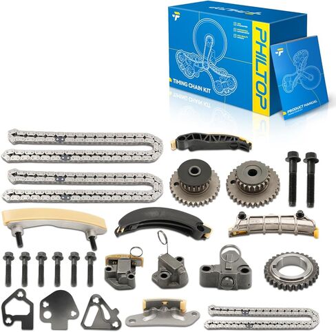مجموعة سلسلة التوقيت PHILTOP متوافقة مع Saab 9-3 2006-2009 2.8T، 9-4X 2011 2.8T، 9-5 2010، 9-5 2011 2.8T، OE#12633451 in Kuwait
