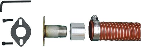 for Predator 2500 Generator 1-1/2" Silicone Exhaust Extension 8 Foot Length in Kuwait