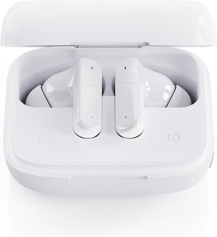 AI Translation Earbud, Audifonos Traductores Inglés Español Support 40+ Languages, Bluetooth 5.4 Wireless Earphones with 30H Playtime & ENC for Travel Business (White) in Saudi Arabia