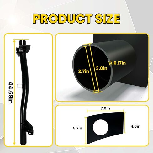 Rear Fuel Tank Support Crossmember Compatible with 2007-2014 Chevy Silverado 1500 & GMC Sierra 1500 Accessories. in Kuwait