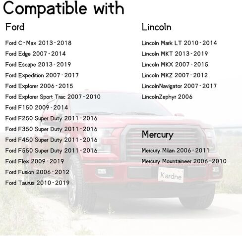 مفتاح التحكم في تعديل مقعد الطاقة الكهربائية للجانب الأمامي الأيمن للركاب متوافق مع Ford F150 F250 F350 Explorer Expedition 2006-2019 Lincoln MKX 2006-2019 Mercury 9L3Z14A701FA 6H6Z14A701FA in Kuwait