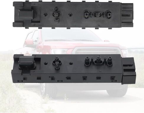 مفتاح التحكم في تعديل مقعد الطاقة الكهربائية للجانب الأمامي الأيمن للركاب متوافق مع Ford F150 F250 F350 Explorer Expedition 2006-2019 Lincoln MKX 2006-2019 Mercury 9L3Z14A701FA 6H6Z14A701FA in Kuwait