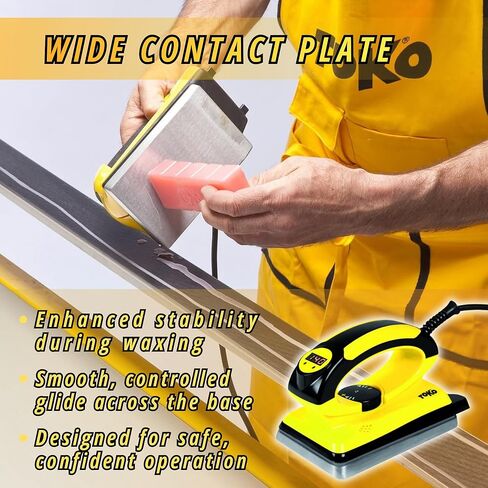 مكواة شمع رقمية توكو T14، أصفر، 1200 وات in Kuwait