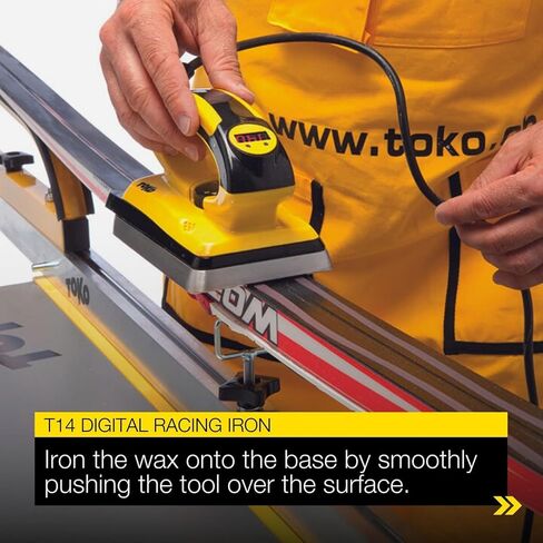 مكواة شمع رقمية توكو T14، أصفر، 1200 وات in Kuwait