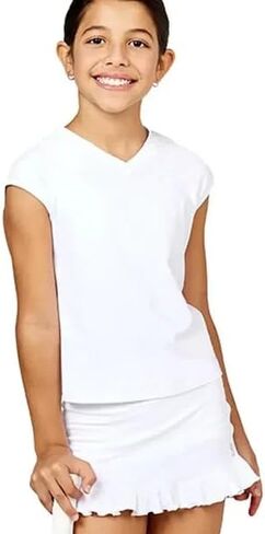 Sofibella Girl's Equilibrium Raglan Cap Sleeve in Saudi Arabia