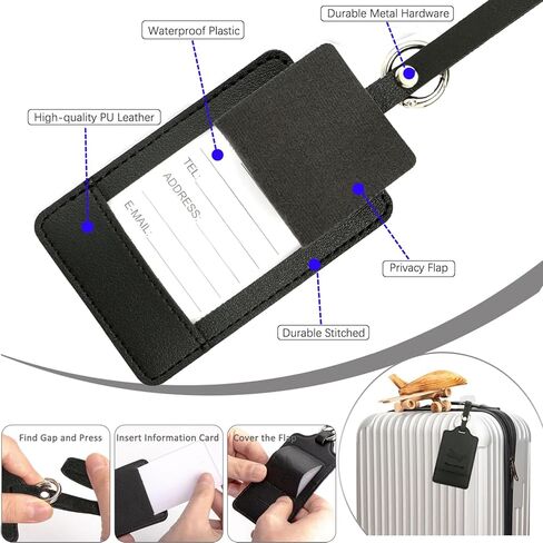 Passport Cover and Luggage Tag Set, PU Leather Passport Case Holder Travel Suitcase Tag, Travel RFID Blocking Passport Cover Passport Wallet for Women Men, Rustic Farmhouse Motivational in Saudi Arabia