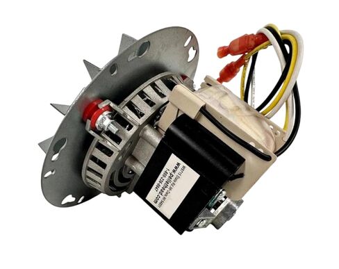 80454 Fireplaces Combustion Exhaust Fan Motor Blower - for King Stove Combustion Blower Motor Replacement 80473 5500 5500M 5500XL 5502M - 120V AC 60Hz 95 Amps 3000 RPM Clockwise Rotation in Saudi Arabia