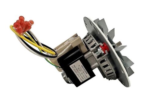 80454 Fireplaces Combustion Exhaust Fan Motor Blower - for King Stove Combustion Blower Motor Replacement 80473 5500 5500M 5500XL 5502M - 120V AC 60Hz 95 Amps 3000 RPM Clockwise Rotation in Saudi Arabia