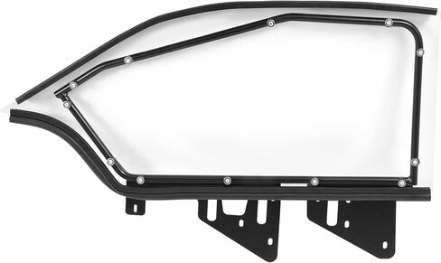 UTV Hard Cab Enclosure Upper Doors Compatible with 2017+ Can-Am Maverick X3 MAX X MR RS DS 64" 72" Models Steel+Plastic in Saudi Arabia