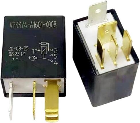 V23374-A1601-X008 V23374A1601X008 DC12V 12VDC 12V Relay 5PIN (Size : 10PCS) in Saudi Arabia