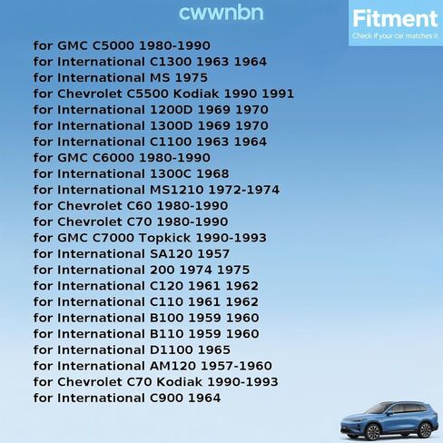 الخلفية الداخلية الخلفية الخارجية الترس التفاضلي تحمل لشفروليه C50 C60 C70 كودياك 1980 1981 1982 1983 1984 1985 1986 1987 1988 1989 1990 1991 1992 1993 2 قطعة in Kuwait
