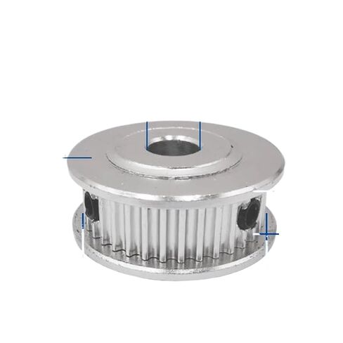 GT2-38T Pulley Inner Hole 5/6/6.35/7/8/10 mm Aluminum Pulley Width 7/11 mm and 6/10 mm Synchronous Belt(6 mm,Width 11 mm) in Saudi Arabia