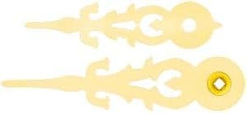 Cuckoo Clock Hands 64mm (2 9/16") Ivory Colored in Saudi Arabia
