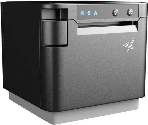 طابعة Star Micronics mC-Print3 مقاس 3 بوصات إيثرنت (LAN) / USB/Lightning الحرارية POS مع CloudPRNT وقاطع ومصدر طاقة خارجي - أسود (متجدد) in Kuwait