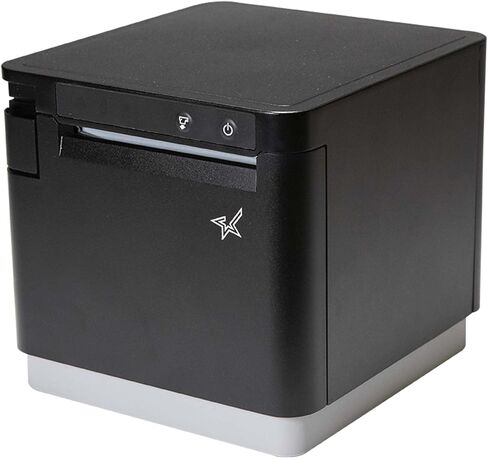 طابعة Star Micronics mC-Print3 3 بوصة إيثرنت (LAN) / USB/Lightning/Bluetooth (MFi) طابعة نقاط البيع الحرارية مع CloudPRNT، وقاطع، ومصدر طاقة خارجي - أسود (متجدد) in Kuwait