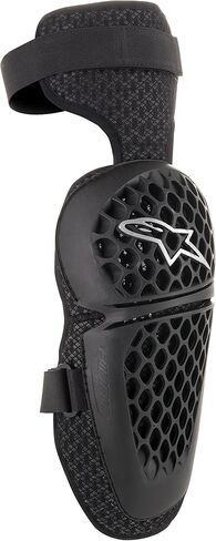 واقي الركبة Alpinestars Youth Bionic Plus، مقاس L/XL، أسود in Kuwait