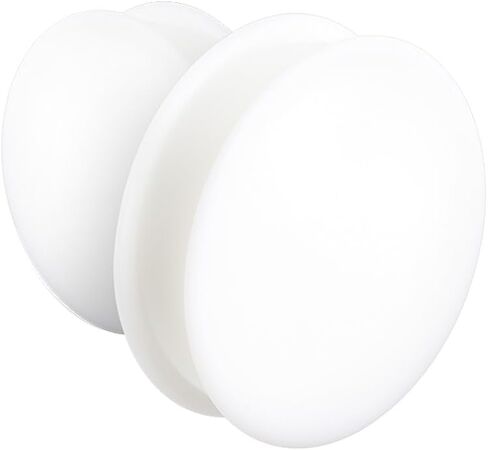 Supersize Solid Silicone Ear Double Flared Plug Sold As Pair in Saudi Arabia