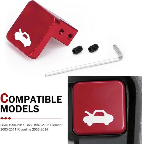 مقبض تحرير غطاء المحرك، طقم إصلاح كابل مزلاج غطاء المحرك، متوافق مع Honda Civic 1996-2011، Honda CR-V 1997-2006، Honda Element 2003-2011، ملحقات عناصر سبائك الألومنيوم in Kuwait