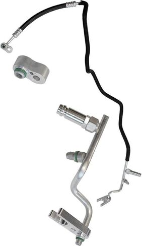 A/C Refrigerant Liquid Hose Replaces# 1J1820741K, 1J1820741M for Volkswagen Jetta 1.9L 2000 2001 2002 2003 2004 2005, for Golf 1.8L 2001 2002 2003 2004 2005 2006, (1x) in Saudi Arabia